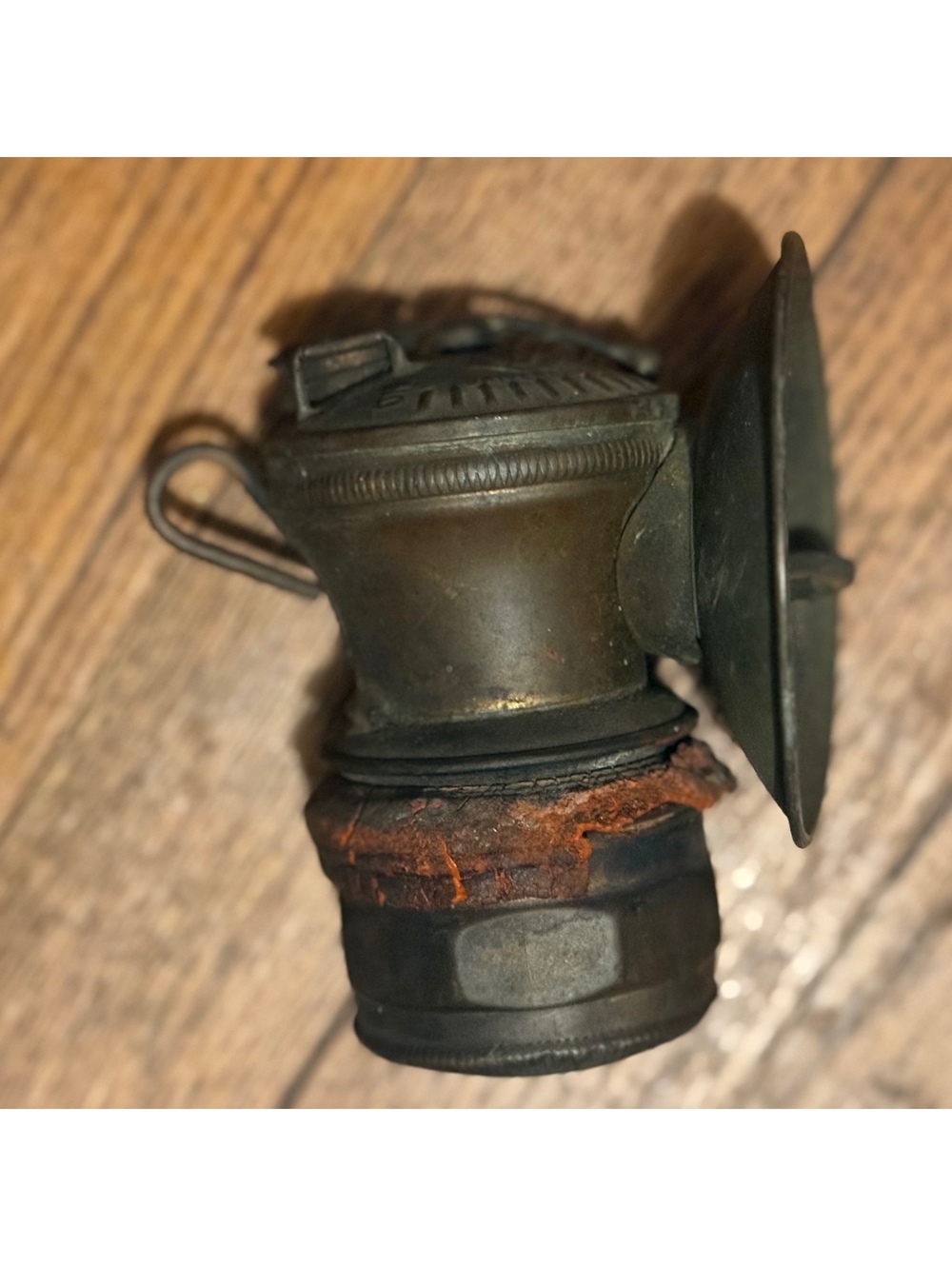 Vintage Auto-Lite Universal Lamp Co. Antique Car Carbide Lamp